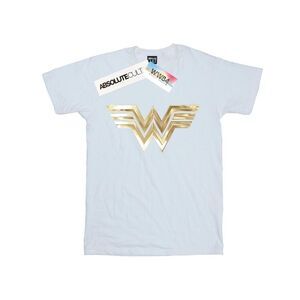 DC Comics Womens/Ladies Wonder Woman 84 Gold Emblem Cotton Boyfriend T-Shirt / W